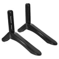 thumbnail image 1 of Practical TV Holder Bracket with Black Plastic Base Foot for Home Use 1 Set, 1 of 9