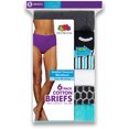 thumbnail image 4 of Women's Comfort Covered Cotton Brief Panties, 6 Pack, 4 of 4