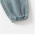 thumbnail image 6 of Coerni Boys Toddler Jeans, Little Kids Elastic Waist Classic Retro Stretch Cargo Denim Work Pants with Pockets 2025, 6 of 9