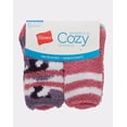 thumbnail image 4 of Hanes Cozy Crew Socks 6-Pack Women's Soft Fluffy Comfy sz 5-9 4 Color Choices, 4 of 5
