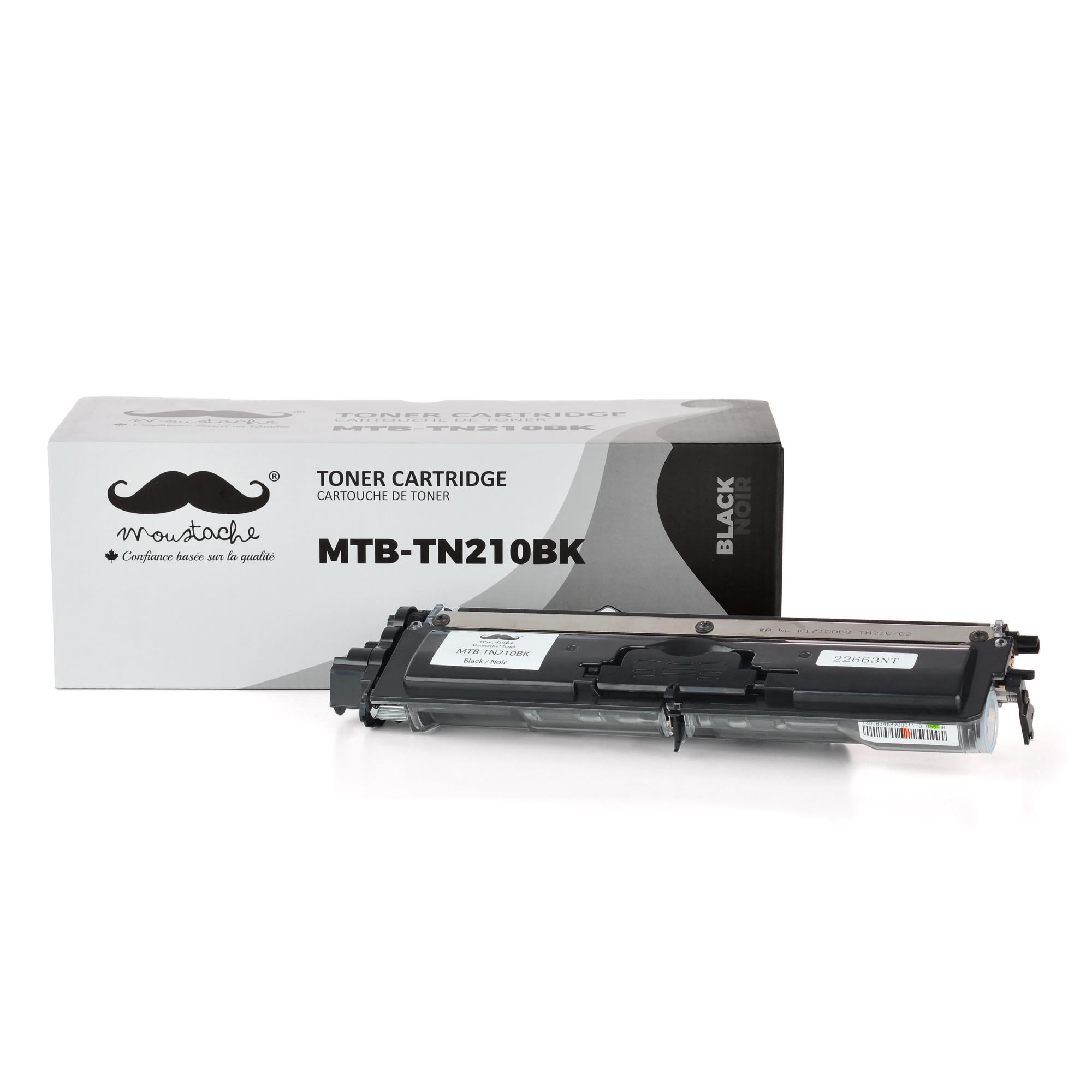 Black Toner Cartridge for Brother TN-210 TN210 TN 210 HL-3075CW MFC-9010CN