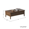 thumbnail image 2 of Homelegance Table Basse 52 Pouces x 29 Pouces, Cerisier, 2 of 2