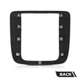 thumbnail image 4 of PIT66 Dash Radio Bezel Trim Wood Grain Brown Fit for Chevy Silverado 1500 Tahoe GMC Sierra 1500 Yukon 2007-2014 15211886 26887440 15247458, 4 of 9