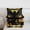 Black Yellow, variant on Homewish Elegant Halloween Spider Web Full Size Comforter Sets,Floral Border Print Bedding Comforter Set,Black Cream,Black Reversible,3-Piece,1 Comforter and 2 Pillowcases