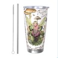 thumbnail image 1 of Vaso de 20 oz de Melanie Martinez, taza de viaje para café con aislamiento al vacío de acero inoxidable, taza de café, taza de viaje con tapa, taza térmica para exteriores, 1 of 8