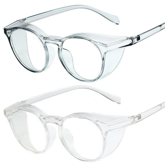 Fog 2 Pack Glasses Anti Fog Goggles Anti Blue Light Anti Wind and Sand Glasses Transparent Protective Glasses for Men and Women