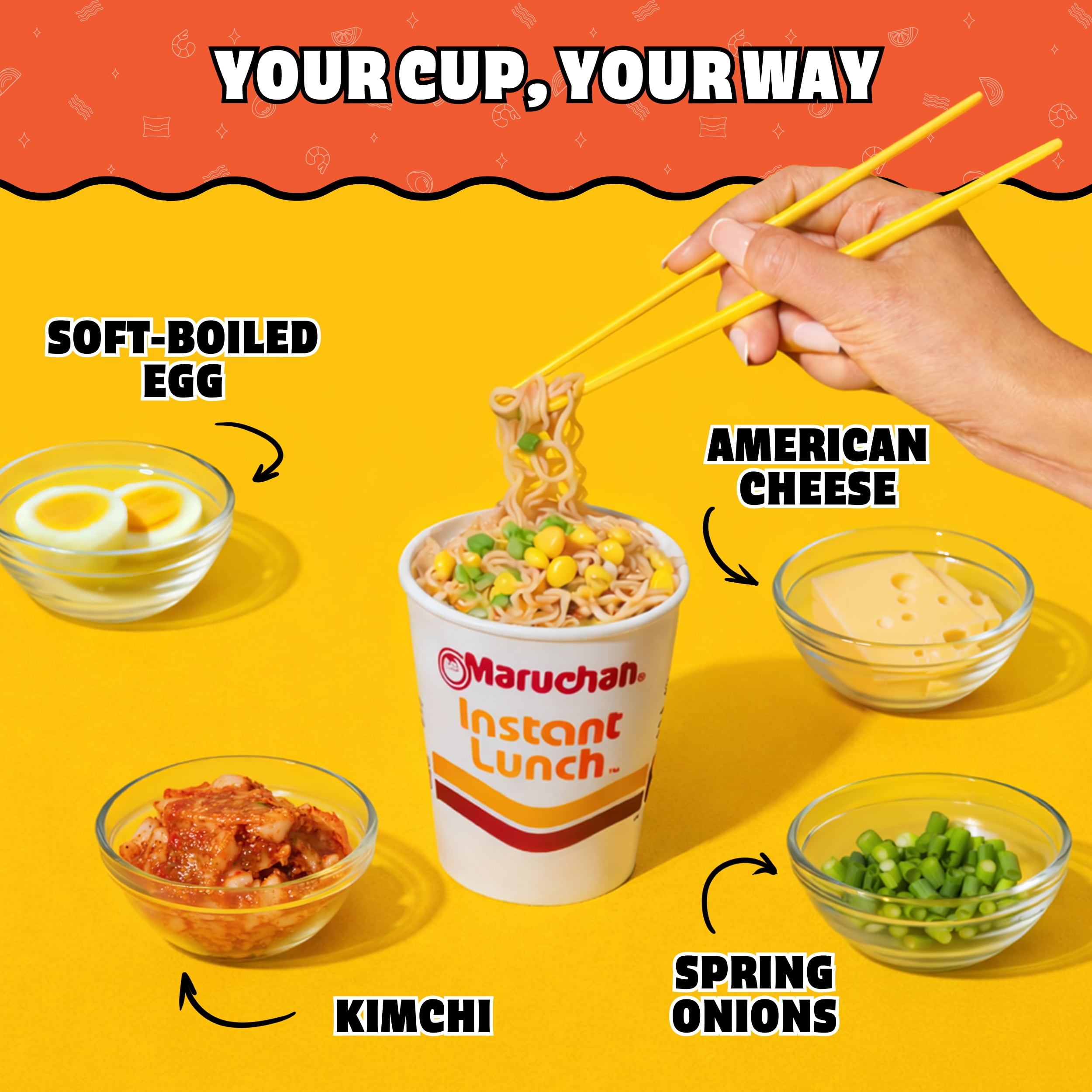 Maruchan Instant Lunch Ramen Noodles, Flamin’ Hot® Flavored Chicken Flavor, 2.25 oz Cup
