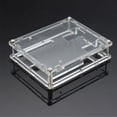 thumbnail image 3 of Ayyufe Transparent Acrylic Case Cover Shell Enclosure Computer Box for Arduino UNO R3, 3 of 5