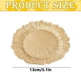 thumbnail image 3 of CMrtew Reef Charger Plates Bulk, 5 Inch Plastic Floral Charger Plates, Round Plate Chargers for Dinner Wedding Party Event Table Setting Decoration, 3 of 6