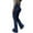 Dark Blue, variant on vauyc Polyester Jeans —— Ladies' Street Fashion High-Waisted Stretch Slim Jeans with Pockets Flared Purple M