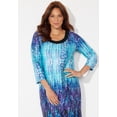 thumbnail image 4 of Catherines Women's Plus Size Petite Embellished Shift Dress, 4 of 4