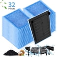 thumbnail image 2 of Umlecoa 8/16/32 Pack Rite-Size C Filter Cartridges Compatible with Marineland Penguin PRO Power Filters 275/375 & Original Penguin Power Filters 200/, 2 of 9