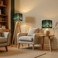 thumbnail image 6 of Lampshades 2 Pack deer hind standing grass green forest without leaves 13"x13"x10" Light Shade for Table Lamps Floor Lamps Drum Lamp Shades Lampshade Replacement Easy Assembly, 6 of 8