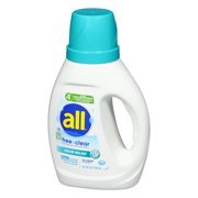 All Free Clear Liquid Laundry Detergent, Odor Relief, 73oz