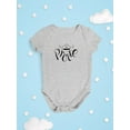 thumbnail image 3 of Pirate Lettering  Doodle Hat Bodysuit Infant -Image by Shutterstock,  18 Months, 3 of 4
