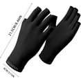 thumbnail image 4 of Driving Gloves Sun Protection,Sunblock Gloves Women - High Elasticity Sunblock Nail Gloves Hyaluronic Acid Breathable Skin-friendly For Beach, 4 of 5