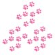 thumbnail image 1 of 24pcs gato huella calcomanía de coche hermosa calcomanías de coche decoraciones del cuerpo del coche, 1 of 6