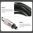 thumbnail image 4 of Optic Male to Cord Audio Optical Cable Tv for Sound Bar Square Mouth Pvc PMMC Fiber, 4 of 6