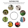 thumbnail image 2 of Shisuyan Metal Rings Zinc Alloy 20Pcs 0.4X1.3In, 2 of 8