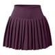 thumbnail image 4 of Falda plisada de tenis para mujer con pantalones cortos: falda pantalón deportiva, para correr, con bolsillos, cintura elástica, varias tallas, 4 of 5