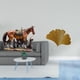 thumbnail image 2 of Escultura De Resina De Un Caballo De Ginkgo, Adorno Artístico, Figura Abstracta De Animal, Decoración De Pared Para El Hogar, La Oficina, La Sala De Estar, El Hotel O El Comedor., 2 of 8