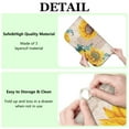 thumbnail image 6 of Microfibre Drying Mat for Kitchen Sunflower Colorful Floral Dish Drying Drainer Mat Absorbent Drying Mat Washing Up for Glass, Plate & Cup 16inch X 18inch, 6 of 6