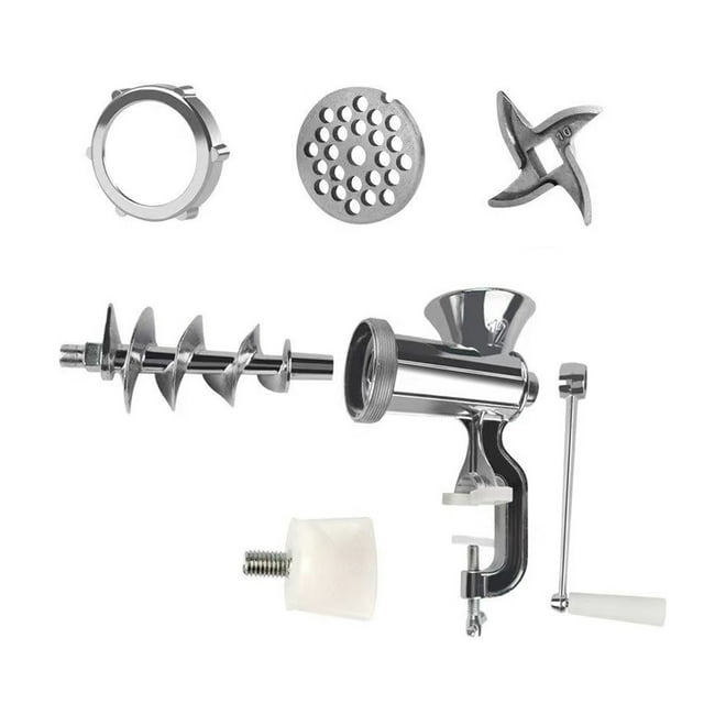 Molinillo de carne manual resistente al desgaste antideslizante kit de procesador de carne de alta eficiencia hoja de acero inoxidable de ahorro de mano de obra multifuncional ANGGREK Otros