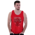 thumbnail image 3 of Country Western Cowboy Cow Skull Tank Top Sleeveless Tee Men Brisco Brands S, 3 of 6