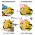 thumbnail image 2 of FMSHPON Lemon Set of 8 Round Coaster for Drinks, Absorbent Ceramic Stone Coasters Cup Mat with Cork Base for Home Kitchen Room Coffee Table Bar Decor, 2 of 5