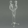 thumbnail image 2 of GlassOfVenice Murano Glass Lovers Statue - Clear, 2 of 4