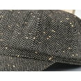 thumbnail image 5 of CoCopeaunts Stripe Newsboy Hat for Women Winter Tweed Newsboy Cap Fiddler Cap Visor Cabbie Painter Hat Bakerboy Hat Beret Cap, 5 of 5