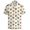 White, variant on Hemlock Mens Summer Tops Workout Plus Size Golf Polo Shirts,Shirt Short Sleeve Animal Casual Color Printed Men's Performance Sweat Turtle, Beige L