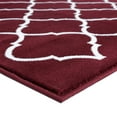 thumbnail image 4 of SUSSEXHOME Beatrice Collection 5'x7' Red&White Area Rug, Extra Soft and Comfy Carpet, Area Rugs for Kitchen, Living Room Rug, Runner Rug, Indoor Rugs for Bedroom, Machine Rug, Area Rug, 4 of 7