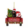 thumbnail image 1 of 2xDachshund Perro Adorno De Árbol De Navidad Letreros Colgantes Para Festival Interior Estilo C, 1 of 8