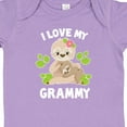 thumbnail image 4 of Inktastic Cute Sloth I Love My Grammy with Green Leaves Boys or Girls Baby Bodysuit, 4 of 5