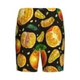 thumbnail image 2 of Lsque Tangerine Mens Sleep Pajama Shorts,Short Pajama Pants, Cotton Ultra-Soft Knit-Large, 2 of 9