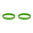 thumbnail image 3 of Sonducket 5 Pieces Personalized Bracelet Fashion Men Sports Engraved Supple Elderly Women Printed Chains Language Wristband Hand Warning 20.00*2.00*0.20 cm 2piezas, 3 of 6