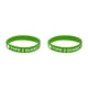 thumbnail image 2 of Greeniant 5 Pieces Personalized Bracelet Fashion Men Warning Printed Supple Elderly Language Wristband Chains Hand Sports Engraved Women 20.00*2.00*0.20 cm 2piezas, 2 of 6