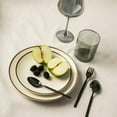 thumbnail image 2 of Thyme & Table Everest Collection 12-Piece Stoneware Dinnerware Set, White, 2 of 7
