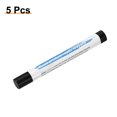 thumbnail image 3 of Uxcell 5pcs Wood Filler Sticks Wooden Wax Touch Up Furniture Repair Crayons for Scratch Cracks Hole Table Wood Floor, Black, 3 of 6