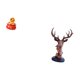 thumbnail image 5 of Adorno De Ciervo Cornucopia Del Tesoro Del Festival, Figura De Resina, Artesanía, Estatua De Animal, Decoración Del Hogar, Dormitorio, Regalo De Inauguración De La Casa, 5 of 8