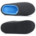 thumbnail image 3 of HYwys Slippers for Men and Womens Cozy Memory Foam Slippers Two-Tone Closed Toe Slip On Couples House Shoes Bedroom Indoor Outdoor, 3 of 9