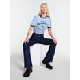 thumbnail image 2 of Kacey Lee Women's What I Am Graphic Ringer Tee with Short Sleeves, Sizes XXS-XXL, 2 of 5