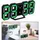 thumbnail image 1 of Reloj Despertador Digital 3d, Reloj Led Multifuncional Reloj Ajustable De Luminancia Con Función De Alarma Y Snooze. Afortunado Sencillez, 1 of 3