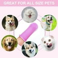 thumbnail image 2 of pitrice Soft Silicone Pet Finger Toothbrush Tooth Cleaner Dog Cat Tooth Cleaning Brush, 2 of 9