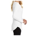 thumbnail image 3 of Yellow Rooster Women’s Perfect Tri Long Sleeve Tunic T-Shirts White Black L, 3 of 6