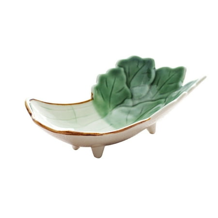 

NUOLUX Appetizer Plates Ceramic Vegetables Shape Porcelain Snack Plate Saucers Bowl Sauce Dishes Sushi Dinnerware