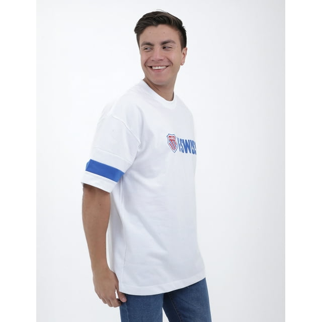 Playera Hombre K-Swiss Oversize Color Blanco