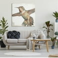 thumbnail image 3 of Stupell Industries Muted Hummingbird Portrait Animals Painting Wrapped Canvas Canvas Art Print Wall Art, 36 x 36, 3 of 8