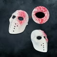 thumbnail image 4 of Máscara de Halloween aterradora TBKOMH decoración facial tocado de Halloween, 4 of 7